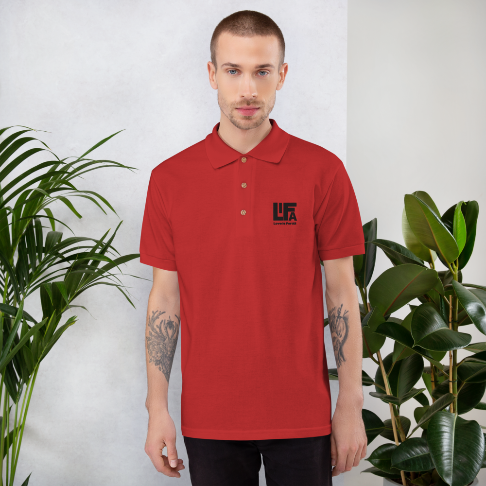 Logo Embroidered Polo