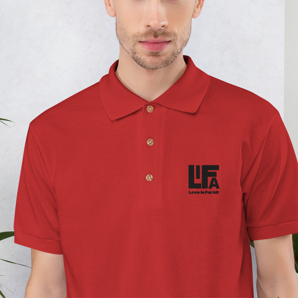 Logo Embroidered Polo