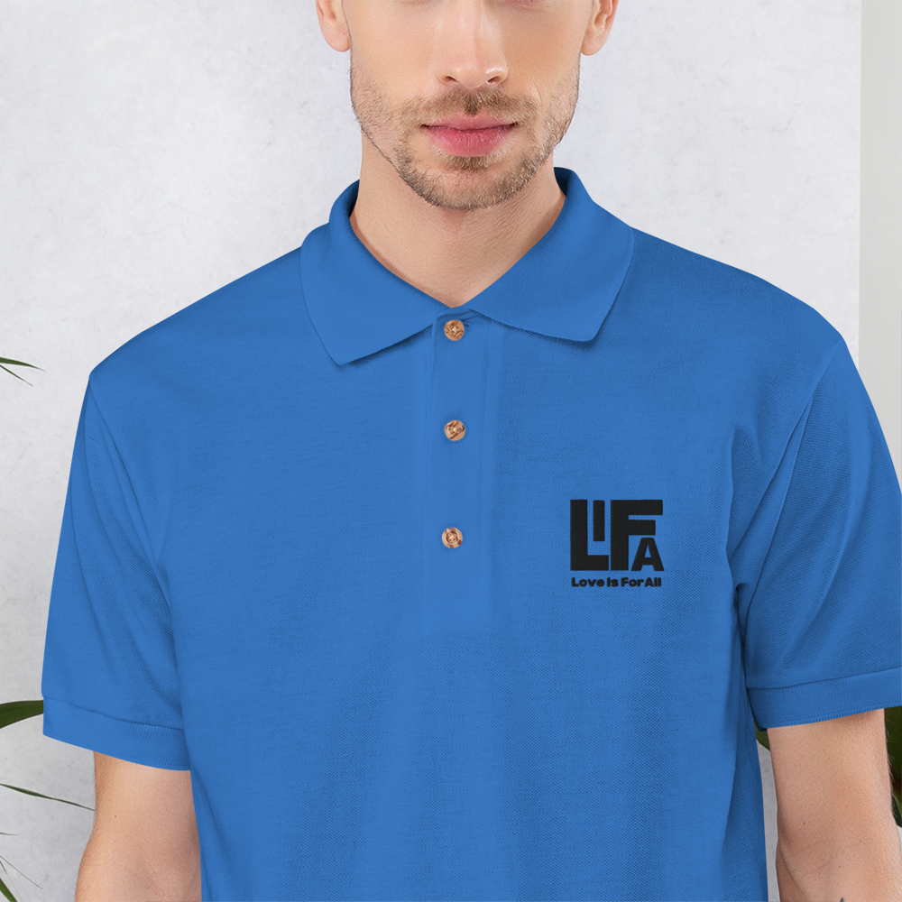 Logo Embroidered Polo