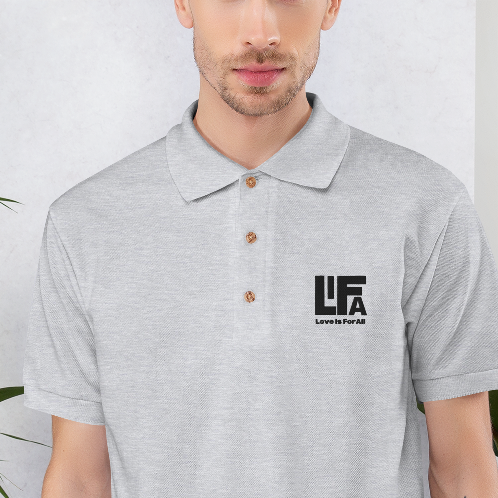 Logo Embroidered Polo