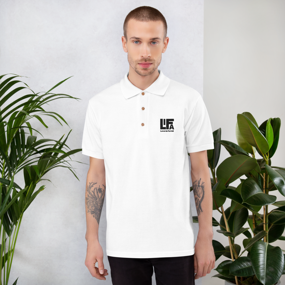 Logo Embroidered Polo