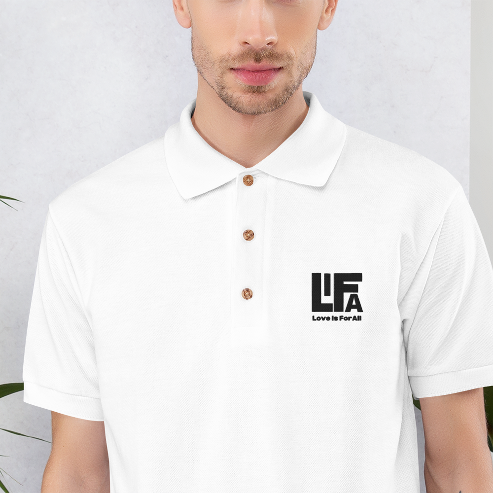 Logo Embroidered Polo