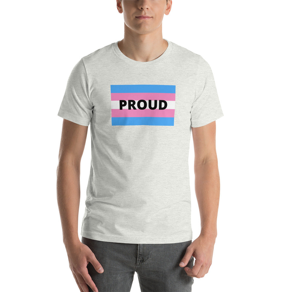 Trans Proud Block Unisex Tee