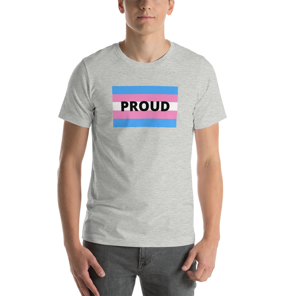 Trans Proud Block Unisex Tee