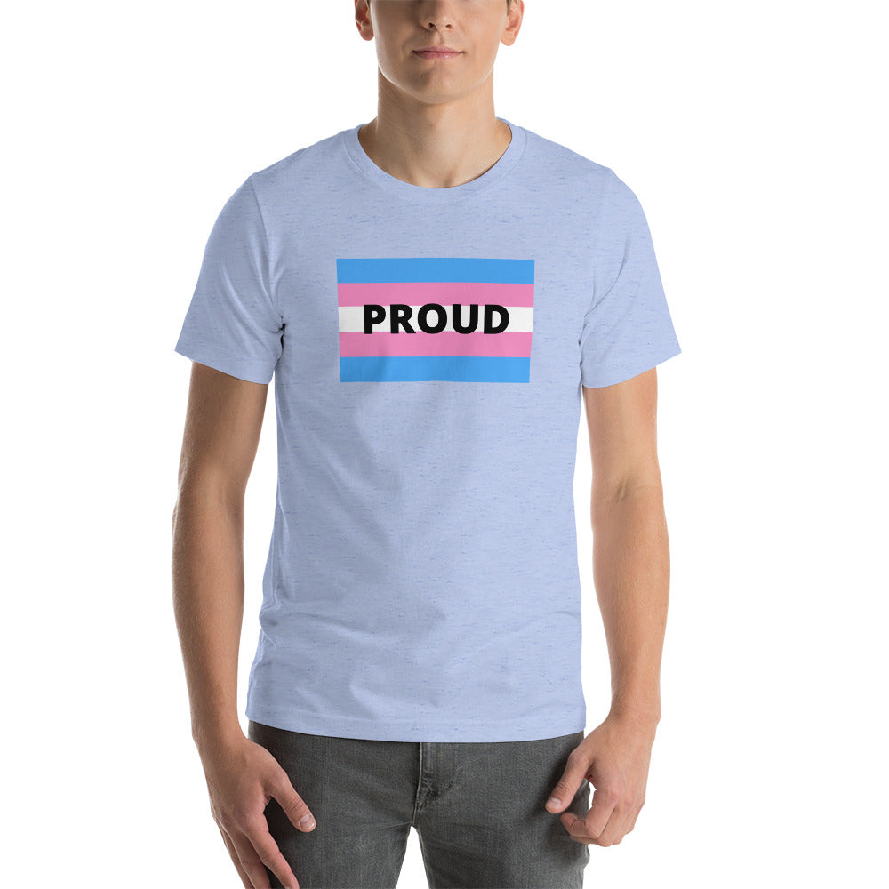 Trans Proud Block Unisex Tee