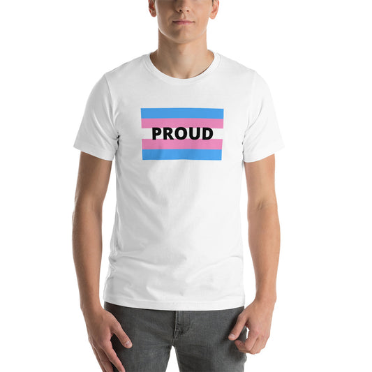 Trans Proud Block Unisex Tee