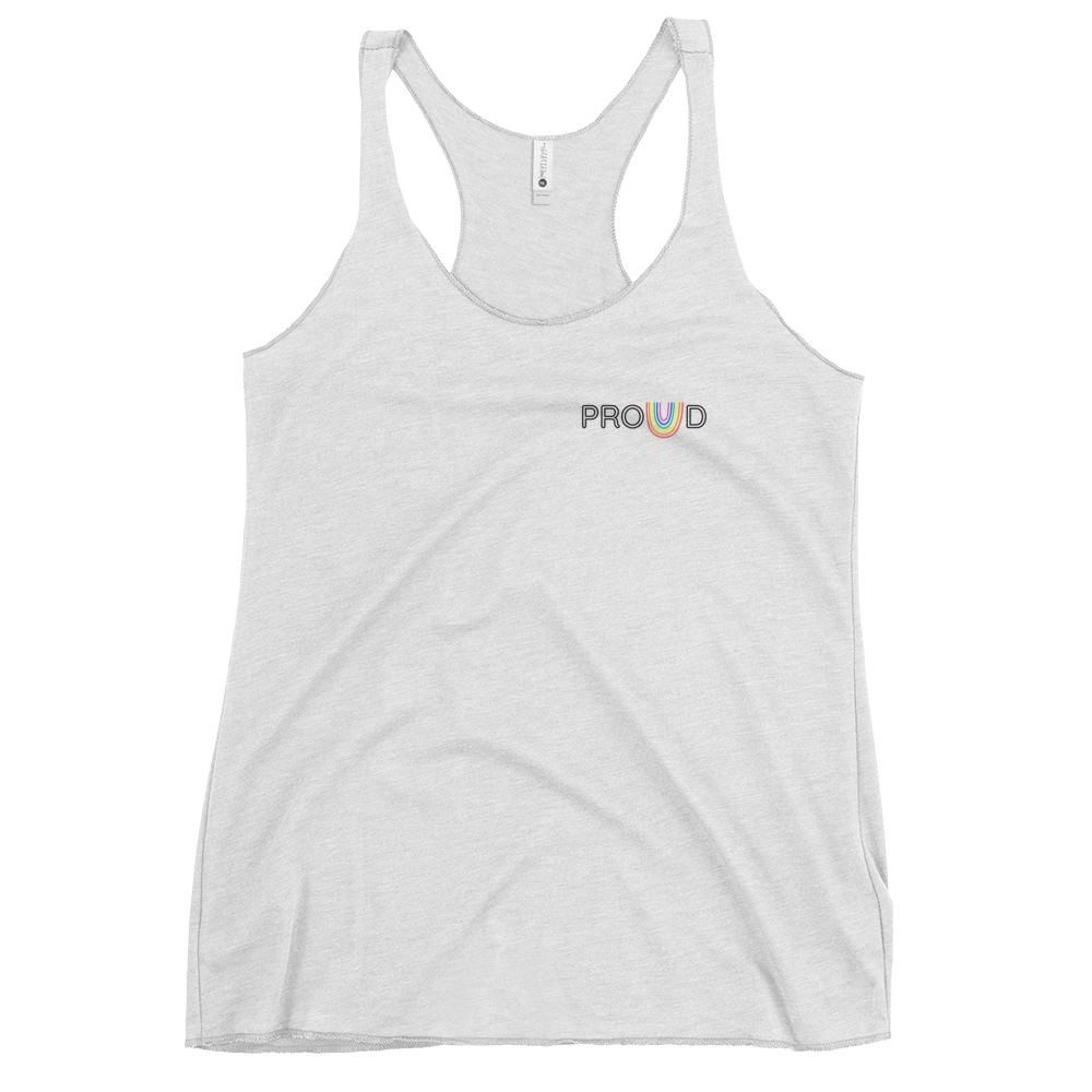 Proud Women's Racerback Tank